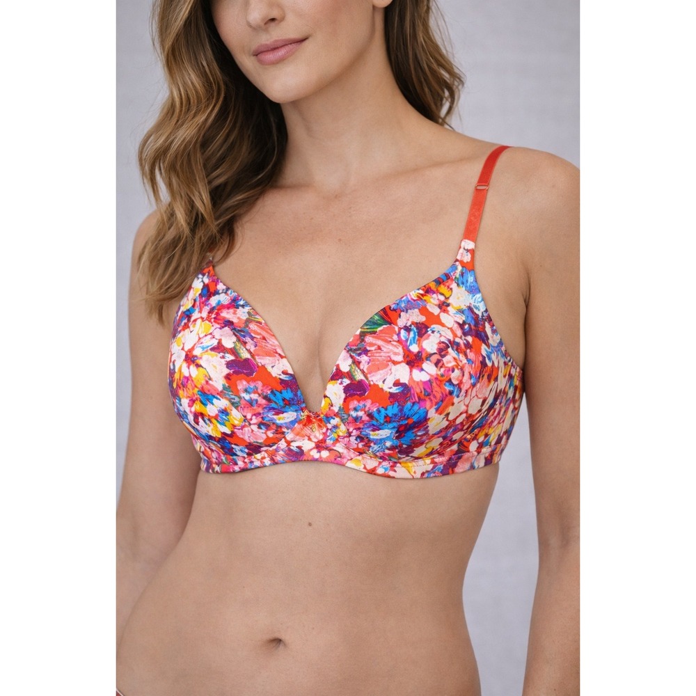 Soma Embracable Full Coverage Floral Print Underwire Bra 34D
